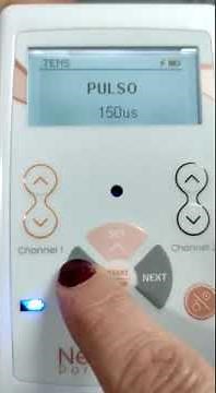 Como programar o seu Neurodyn Tens/Fes portátil da Ibramed