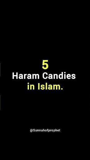 ⚠️ 5 Candies Muslims Should Avoid? | Halal vs Haram Candy Facts 🍬☪️ #shorts