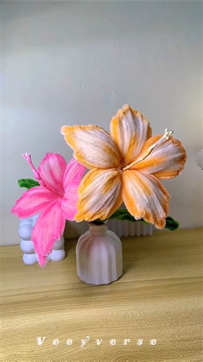 Making Fluffy Pipe Cleaner Flowers That Actually Look Expensive 🌸✨