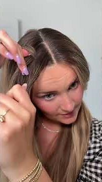 GIRLS! You gotta know how to Dutch braid your own hair! It will change your life!!!! Follow for more