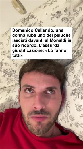 Domenico Caliendo: Rubato un peluche in ospedale