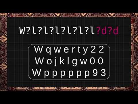брутфорс для дебилов. маски и словари