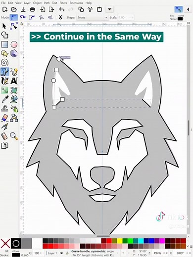 Inkscape Symmetry Trick: Boost Your Design Speed