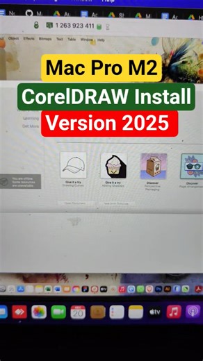 How to Download & Install CorelDRAW Corel for Mac #coreldraw2025 for mac M1 M2 M3 M4 M5