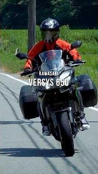 カワサキ【ヴェルシス650】乗ってみた！ Kawasaki Versys 650 in JAPAN #モトブログ #バイク #ツーリング