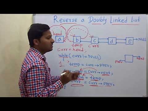 Reverse a Doubly Linked List in C