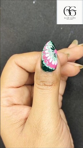 Easy Nail Art at Home 💅 | Simple Nail Design for Beginners | No Tools Needed