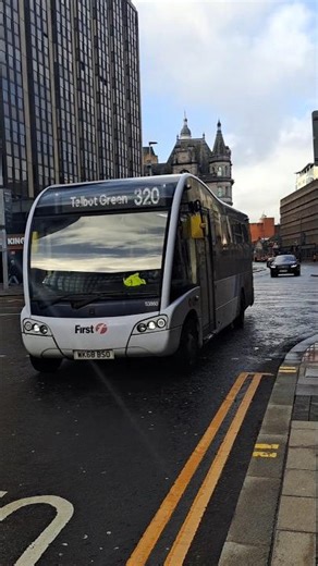 First Cymru 53860 on the 320 to Talbot Green #firstbus #buses