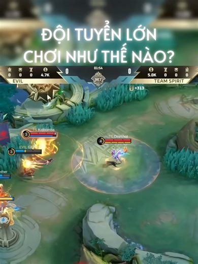 CÁCH CHƠI CỦA ĐỘI TUYỂN LỚN: TEAM SPIRIT (M7) #ALDRICH