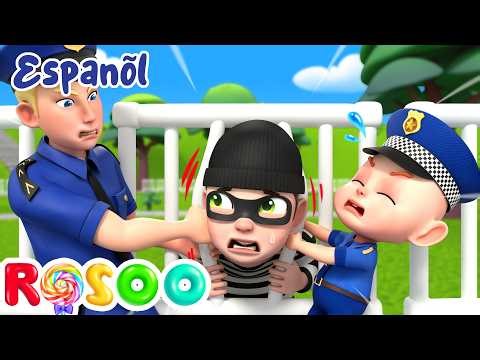 Policía, Ayuda 👮🏼⚠️ ¡Estoy Atrapado! | Nursery Rhymes - Canciones Infantiles en Español