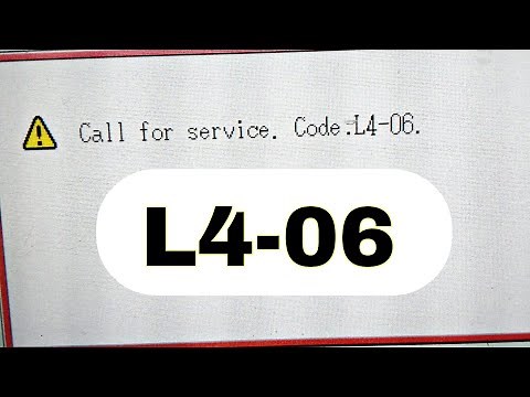 حل عطل L4-06 مكنه شارب فى 12ثنيه