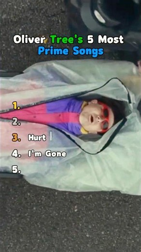 Ranking Oliver Tree's 5 Best Songs of All Time 🔥 #olivertree #bestsong #singer