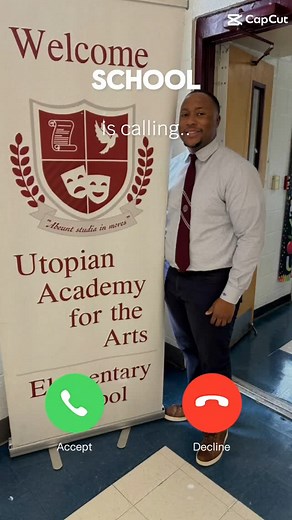 Utopian Academy For The Arts on Instagram: "🎬 FIRST DAY TAKE ONE! 🎨✏️ The curtains have officially opened on a brand-new school year at Utopian Academy for the Arts — and our scholars did not come to play! Our hallways are once again alive with creativity, curiosity, and confidence. Here’s to a year of learning, performing, and flourishing The Utopian Way. Let’s make this year our masterpiece! 💫 #BackToSchool #UtopianArts #FlourishingForward #FirstDayMagic #TheUtopianWay #LightsCameraLearning