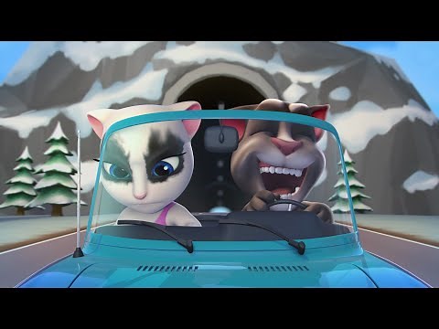Cortos de Talking Tom ep.20 - A la carretera