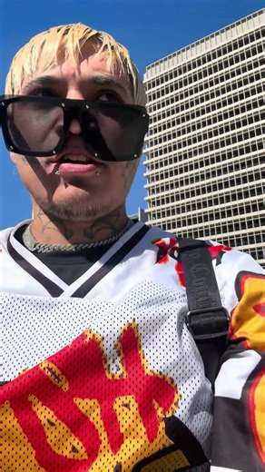 $corpion is live! & pulls up to the protest #freeyungscxrpion69