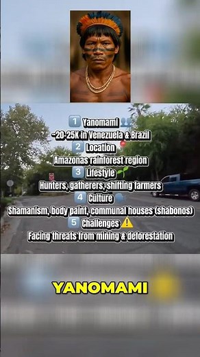 Amazing Facts About The Yanomami Tribe!