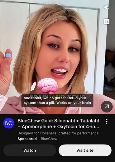 Blue Chew AD (UGHH!!! 😡😡😫😫😫)