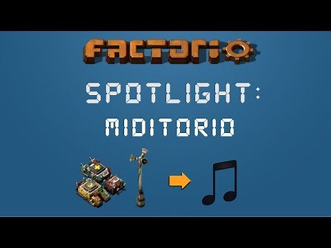 Factorio Spotlight : MIDItorio - Easily Create Songs In Factorio with Programmable Speakers