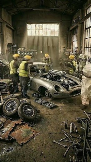 I Restored a $100,000 Abandoned Legend Jaguar E Type Restoration