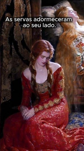 A Bela Adormecida, John Collier, 1921 #historiadaarte