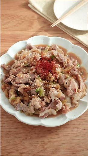 お肉柔らか...白米足りないメインおかず。（ネギたっぷり豚こまプルコギ）#shorts