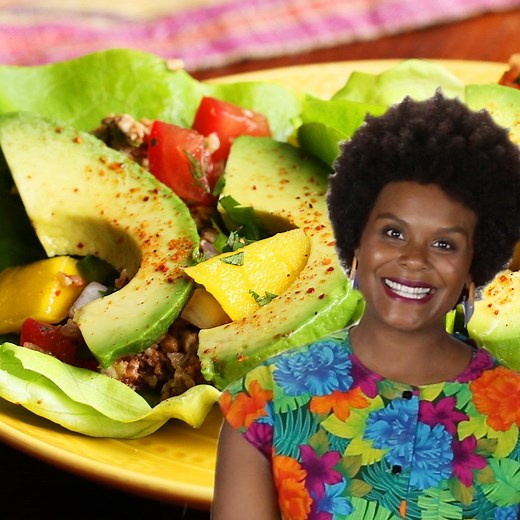 184K views · 3.2K reactions | Watch as @Actress Tabitha Brown makes her favorite summer meal, vegan pecan tacos . Make your summer meatless with this easy and refreshing recipe! | Tasty | Facebook