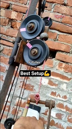 BEST DIY Pulley Setup for Home Gym!