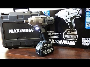 Mastercraft Maximum Mid torque Impact Wrench : Silent Unboxing