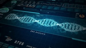 Features Comprehensive Digital Interface Dna Analysis Stock Footage Video (100% Royalty-free) 3441024265 | Shutterstock