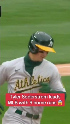 Soderstrom’s NINTH HOME RUN 💥