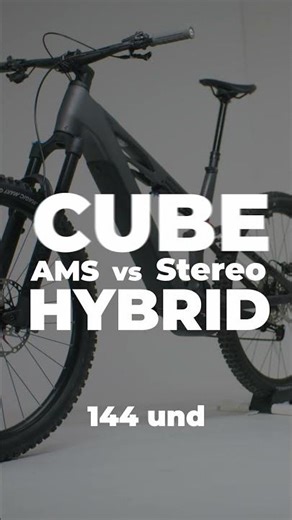 Light- vs. Full-Powered E-Mountainbike | CUBE AMS Hybrid vs Stereo Hybrid