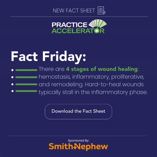  Fact Friday: The 4 Stages of Wound Healing  Wound healing...