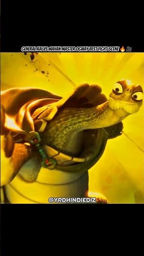 General Kai Vs Mahan Master Ogway Best Fight Scene 🔥🎥~ #viral #editing #kungfupanda