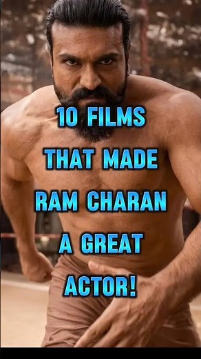 Top 10 Best Movies of Ram Charan #peddi 🔥