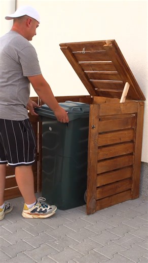 1.6M views · 6.8K reactions | Crafting a Stylish Wooden Trash Box #wood #trashbox #trick | Beamish DIY | Facebook