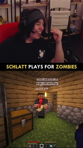 Schlatt rizzes the zombies