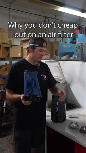 Why you don’t cheap out on a air filter! #airfilter #powerstroke #diesel