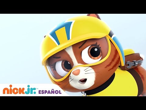 PAW Patrol | Los Cachorros Salvan una Competencia de Snowboard | Nick Jr. en Español