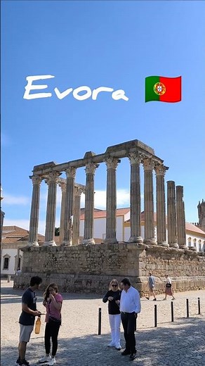 📍 Evora, Portugal 🇵🇹 Roman Temple 🇵🇹 Roman Temple of Évora 🇵🇹 #evora #travel #portugal