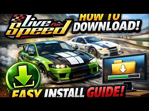 Live For Speed download on pc full tutorial 100% | full guide | MEKAIL GAMING