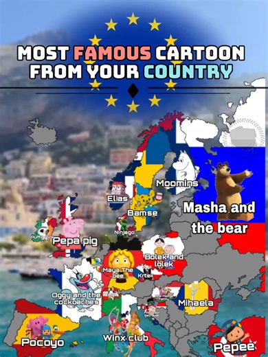 Discover Your Country's Most Famous Cartoon