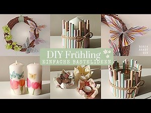 DIY Spring Decorations | Easy and Quick Craft Ideas for Spring | Ronja Ready DIY