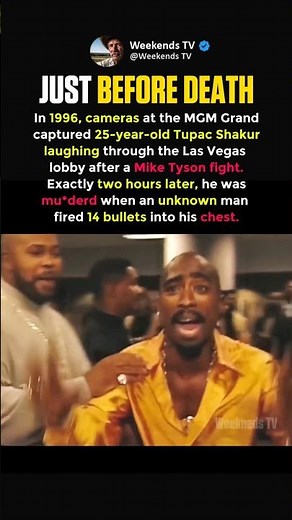 The Last Footage of Tupac Before His Death #shorts