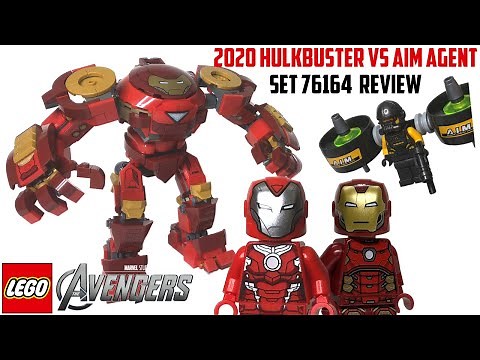 LEGO 2020 HULKBUSTER vs AIM Agent Set 76164 REVIEW