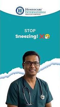 Stop struggling with endless sneezing - Constitutional Homeopathy Treatment for Allergic Rhinitis