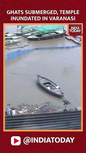 Rising Ganga Submerges Ghats In Varanasi | Uttar Pradesh Floods