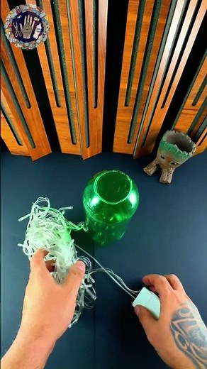 Easy DIY Bottle Lamp Anyone Can Make!