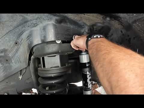 Ram 2500 Front Shock Replacement - Tools needed and process.