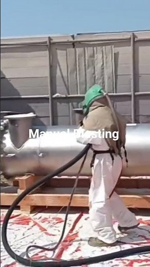 glassbead manual Blasting on SS PIPE