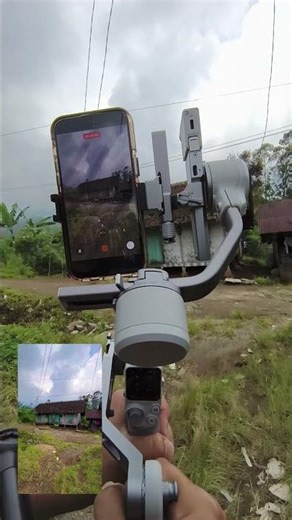 Behind the scenes of taking pictures using a cell phone